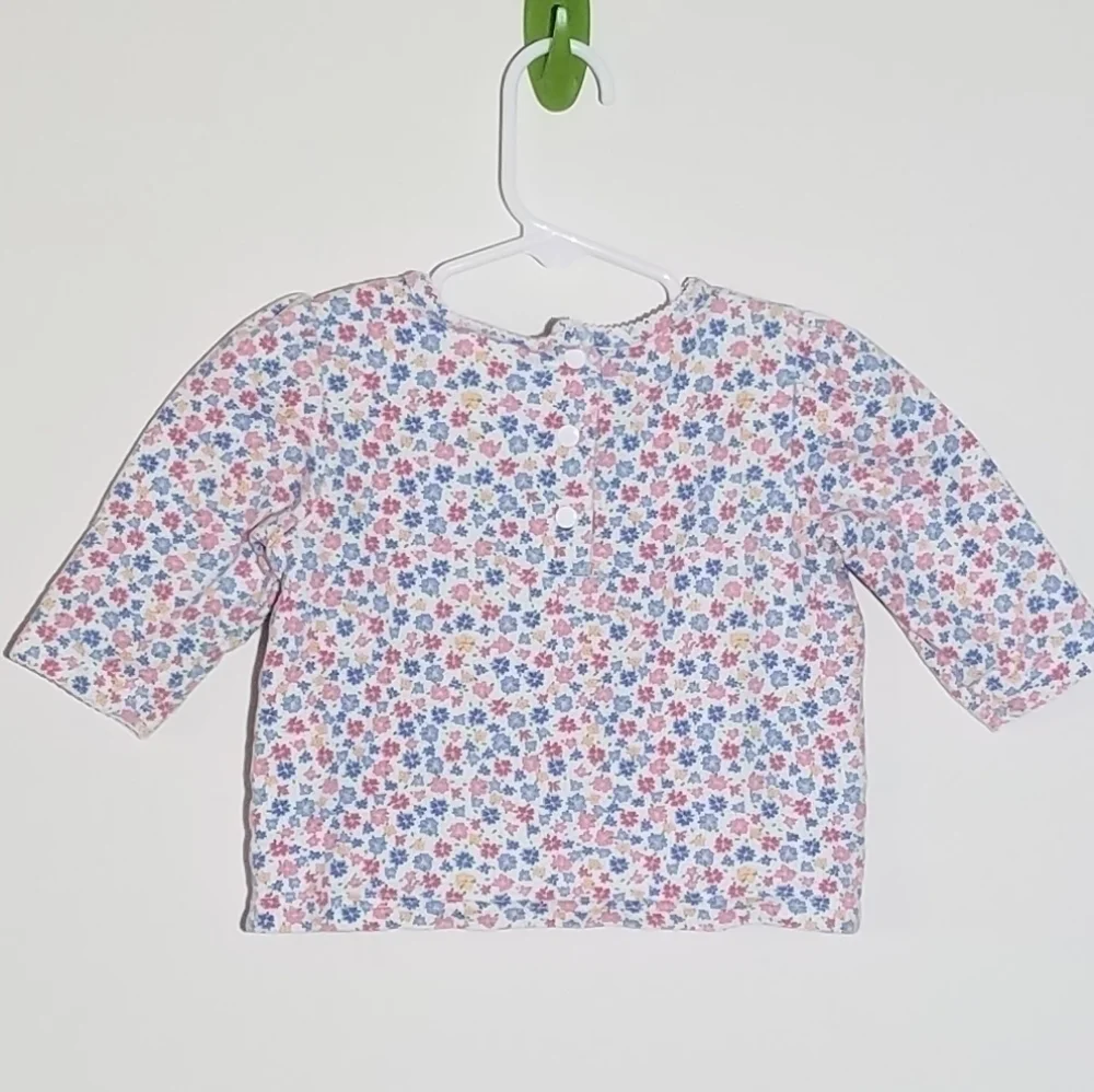 Buster Brown Floral Shirt 12m